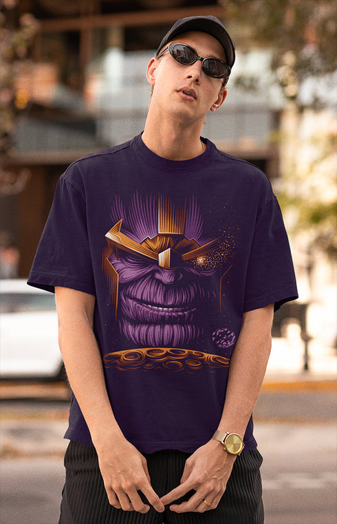 Mens Oversized Thanos Empire Tshirt