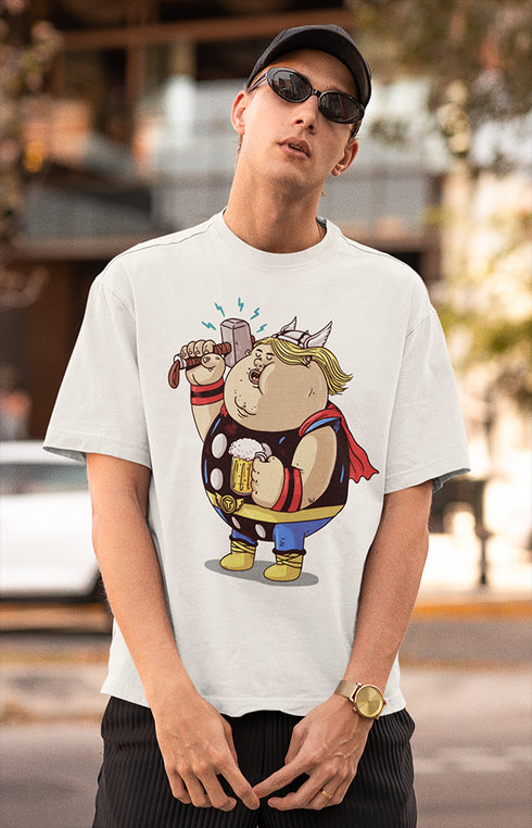 Mens Oversized ThorfatTshirt