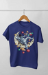 Boy Round Neck Half Sleeve Astronaut13 - 24-35M / Royal Blue