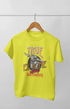 Boy Round Neck Half Sleeve Astronaut18 - 24-35M / New Yellow