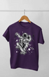 Boy Round Neck Half Sleeve Astronaut7 - 24-35M / Purple