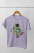 Boy Round Neck Half Sleeve Astronout20 - 24-35M / Lavender