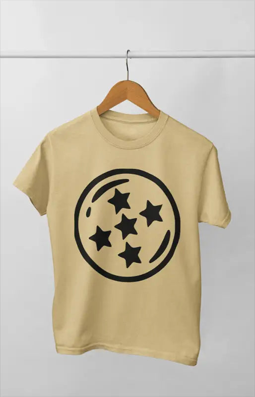 Boy Round Neck Half Sleeve Ball - 24-35M / Beige