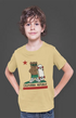 Boy Round Neck Half Sleeve CaliforniaRepublic - Beige / 24-35