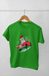 Boy Round Neck Half Sleeve Christmasfun11 - Flag Green / 9Yrs