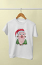 Boy Round Neck Half Sleeve Christmasfun20 - White / 9Yrs