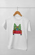 Boy Round Neck Half Sleeve Christmasfun1 - White / 9Yrs