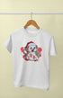 Boy Round Neck Half Sleeve Christmasfun22 - White / 9Yrs