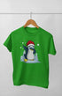 Boy Round Neck Half Sleeve Christmasfun23 - Flag Green / 9Yrs