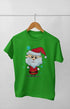 Boy Round Neck Half Sleeve Christmasfun18 - Flag Green / 24-35