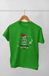Boy Round Neck Half Sleeve Christmasfun13 - Flag Green / 9Yrs