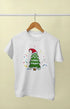 Boy Round Neck Half Sleeve Christmasfun13 - White / 24-35