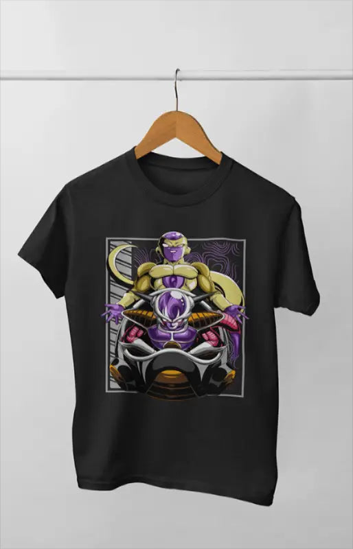 Boy Round Neck Half Sleeve DragonBall_Freezer - 24-35M / Black