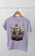 Boy Round Neck Half Sleeve DragonBall_Freezer - 24-35M / Lavender