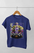 Boy Round Neck Half Sleeve DragonBall_Freezer - 24-35M / Royal Blue