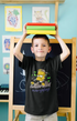 Boy Round Neck Half Sleeve Everyday - Black / 5Yrs