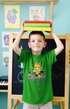 Boy Round Neck Half Sleeve Everyday - Flag Green / 24-35