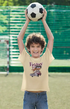 Boy Round Neck Half Sleeve Friday - Beige / 24-35
