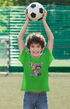 Boy Round Neck Half Sleeve Friday - Flag Green / 24-35