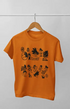 Boy Round Neck Half Sleeve Goku Multi - 24-35M / Orange