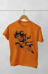 Boy Round Neck Half Sleeve Gokufly - 11Y / Orange