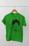 Boy Round Neck Half Sleeve Gokufun - 11Y / Flat Green