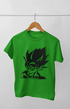 Boy Round Neck Half Sleeve Gokuhair - 11Y / Flat Green