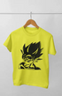 Boy Round Neck Half Sleeve Gokuhair - 11Y / New Yellow