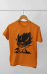 Boy Round Neck Half Sleeve Gokuhair - 11Y / Orange