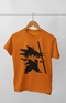 Boy Round Neck Half Sleeve Gokusty - 11Y / Orange