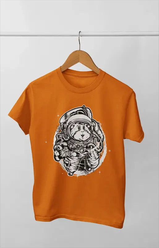 Boy Round Neck Half Sleeve Yguineapig - 24-35M / Orange