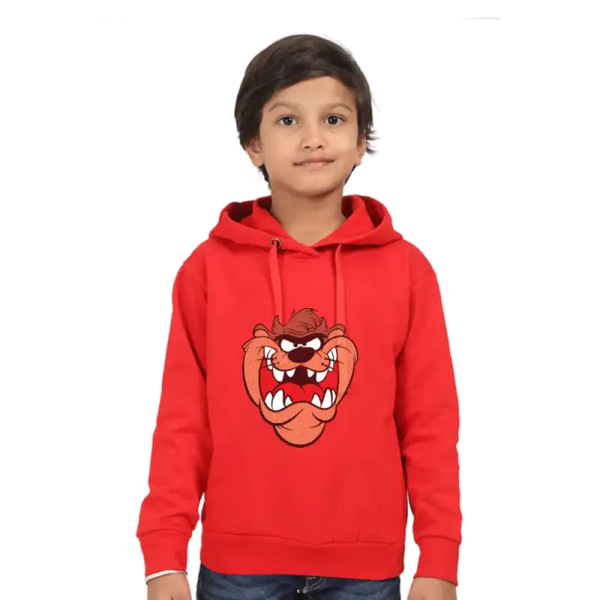 Kids Hooded SweatShirt Afroweed - Red / 36-47M