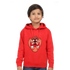Kids Hooded SweatShirt Afroweed - Red / 36-47M