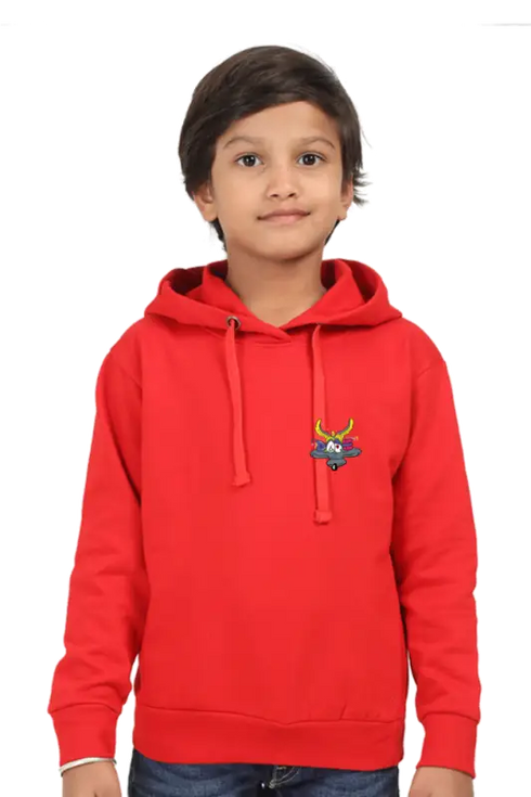 Kids Hooded SweatShirt Coyote (Front/Back Design)
