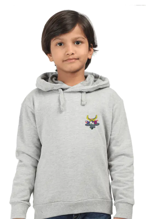 Kids Hooded SweatShirt Coyote (Front/Back Design)