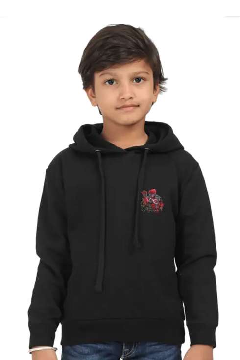 Kids Hooded SweatShirt Deadpool (Front/Back Design)