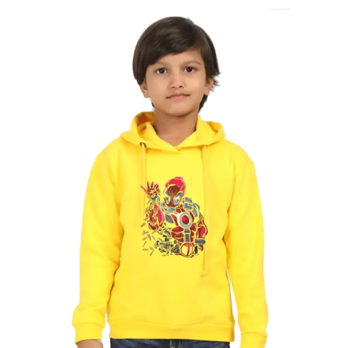 Kids Hooded SweatShirt Deadpool - Yellow / 36-47M