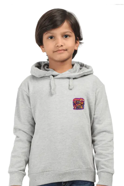 Kids Hooded SweatShirt Ghosts (Front/Back Design)