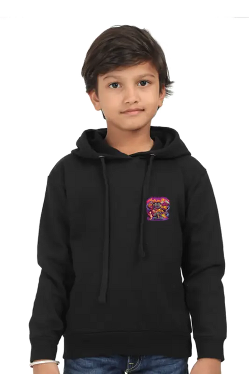 Kids Hooded SweatShirt Ghosts (Front/Back Design)