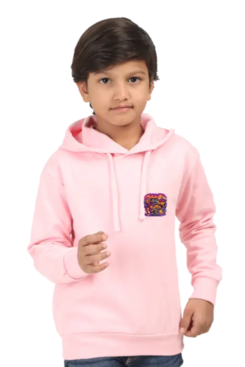 Kids Hooded SweatShirt Ghosts (Front/Back Design)
