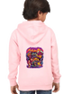 Kids Hooded SweatShirt Ghosts (Front/Back Design)