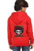 Boys Hooded SweatShirt Its Simple (Front/Back Design) - Red / 36-47M