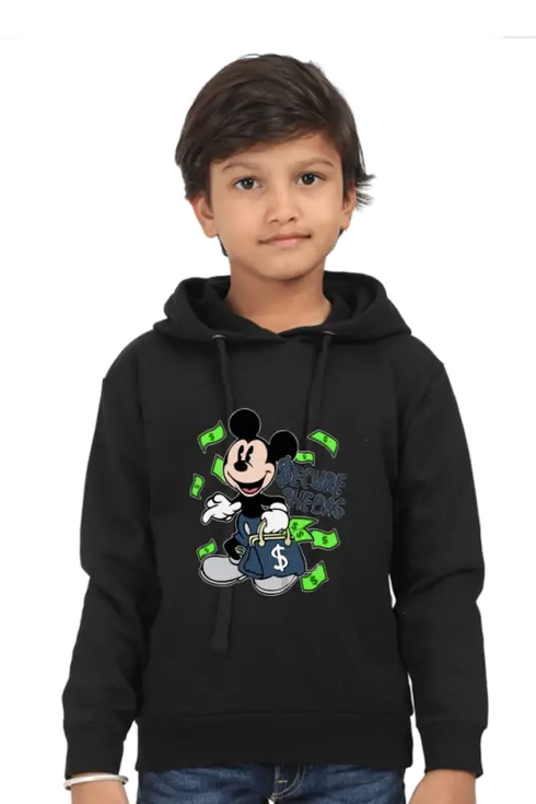 Boys Hooded SweatShirt Mickey - Black / 36-47M