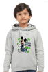 Boys Hooded SweatShirt Mickey - Grey Melange / 36-47M