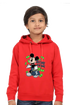 Boys Hooded SweatShirt Mickey - Red / 36-47M