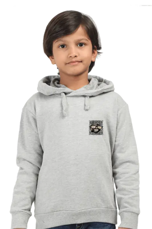 Boys Hooded SweatShirt Mininglass (Front/Back Design)