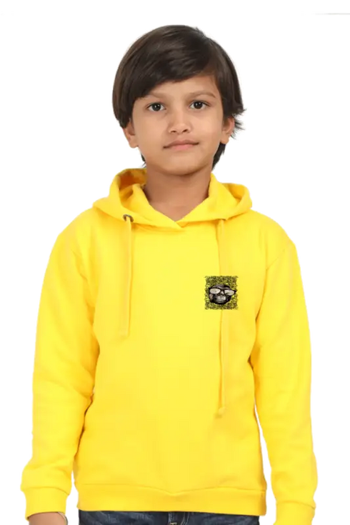 Boys Hooded SweatShirt Mininglass (Front/Back Design)