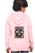Boys Hooded SweatShirt Mininglass (Front/Back Design) - Baby Pink / 36-47M