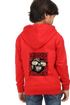 Boys Hooded SweatShirt Mininglass (Front/Back Design) - Red / 36-47M