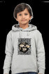 Boys Hooded SweatShirt Moninglass - Grey Melange / 36-47M